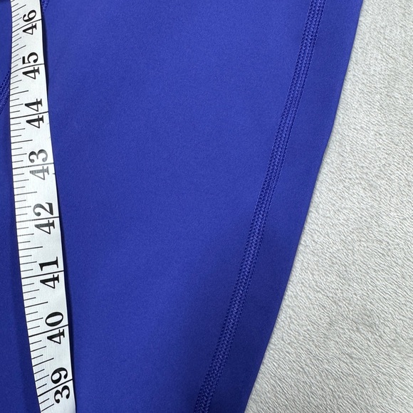 Athleta Rainer Bootcut Noble Blue Zip Pockets Athletic Leggings 467899 Small - Picture 6 of 16